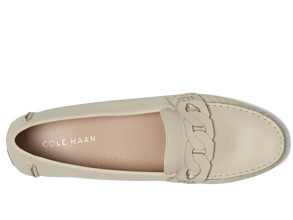 Cole Haan Evelyn Chain Driver (Ivory Leather) Women's Flat Shoes Product Image