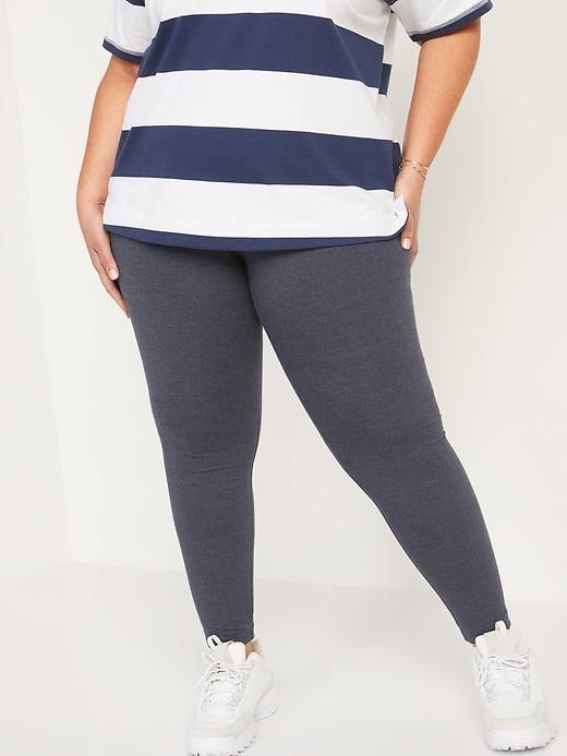 High-Waisted Crop Leggings Product Image