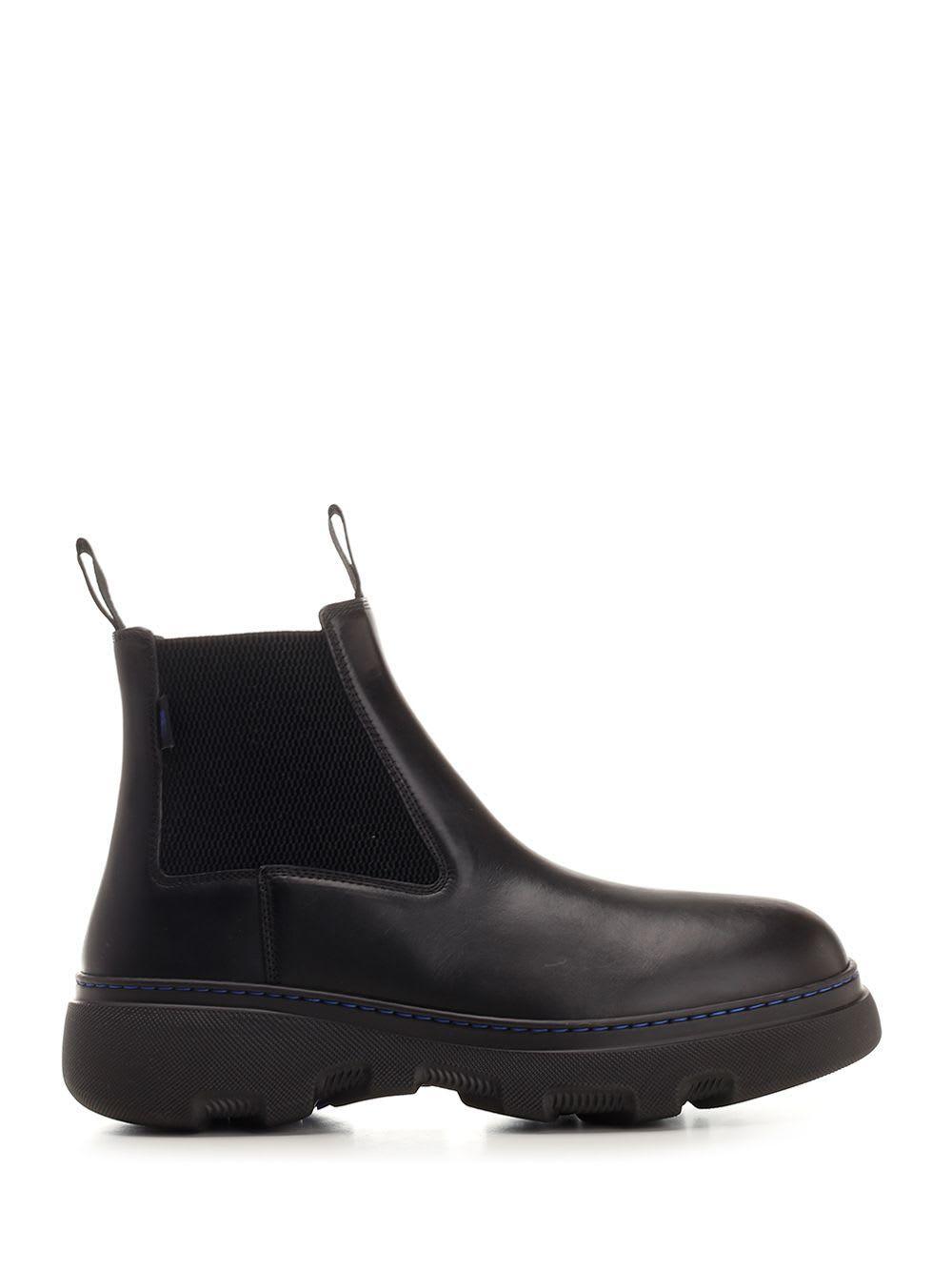 BURBERRY Black Ankle Boots Product Image