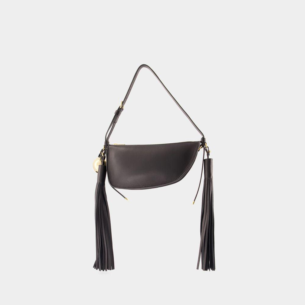 BURBERRY Mini Shield Sling Shoulder Bag In Black Product Image