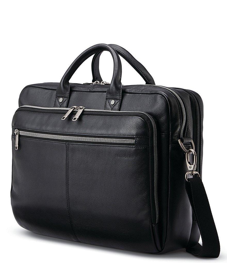 Samsonite Classic Leather Toploader Brief Case Product Image