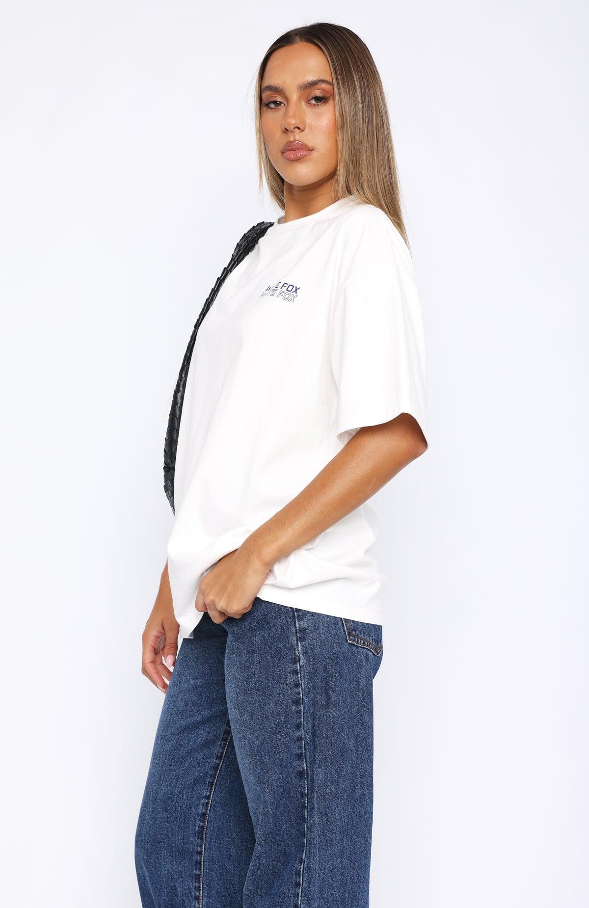 In Transit Oversized Tee White Product Image