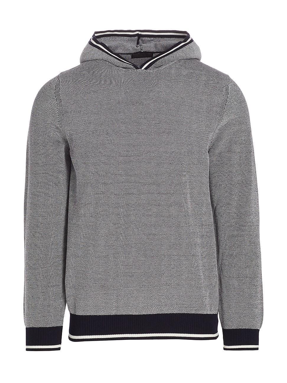 Mens COLLECTION Birdseye Cotton Hoodie Product Image