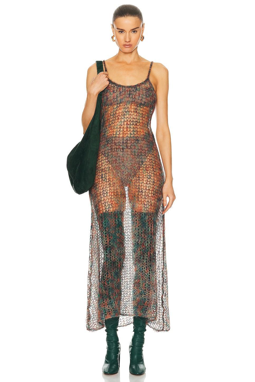 Etro Maxi Dress in Orange Product Image