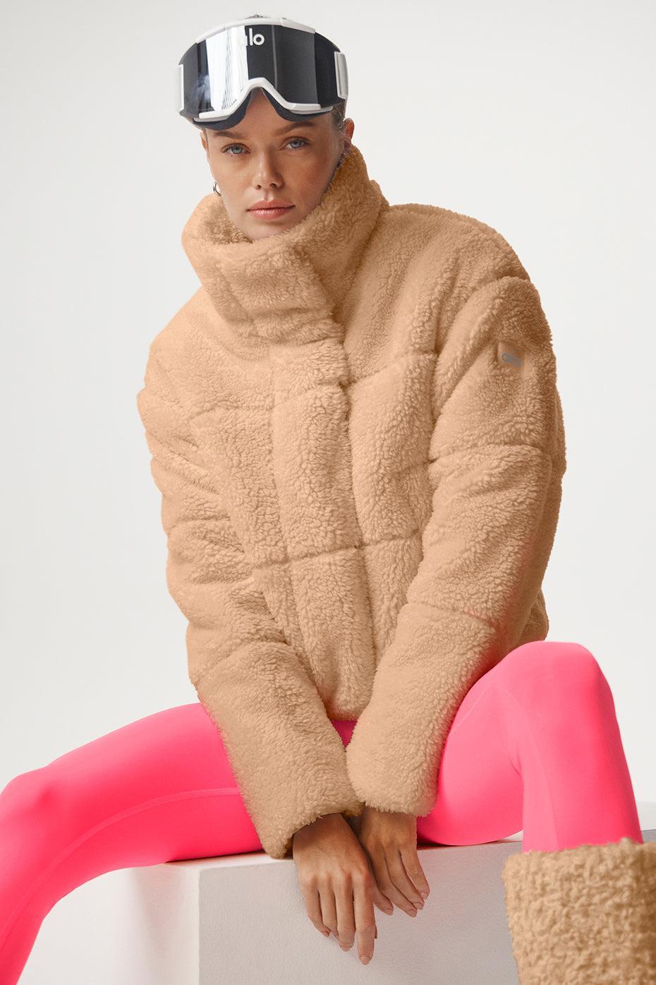 Sherpa Snow Angel Puffer - Camel Female Product Image