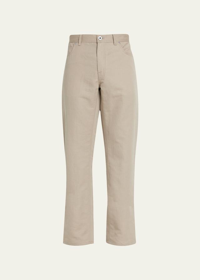 Mens Straight Leg 5-Pocket Pants Product Image