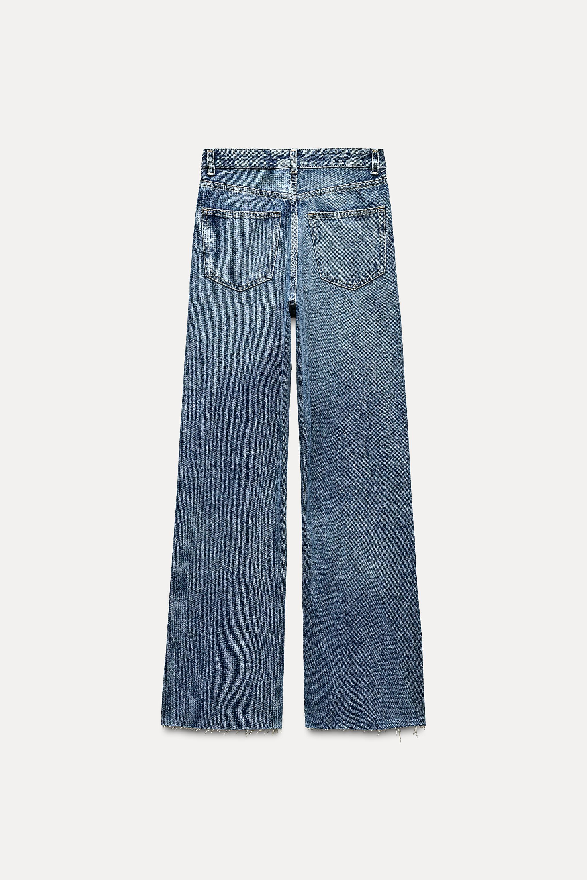 TRF HIGH RISE WIDE LEG JEANS Product Image