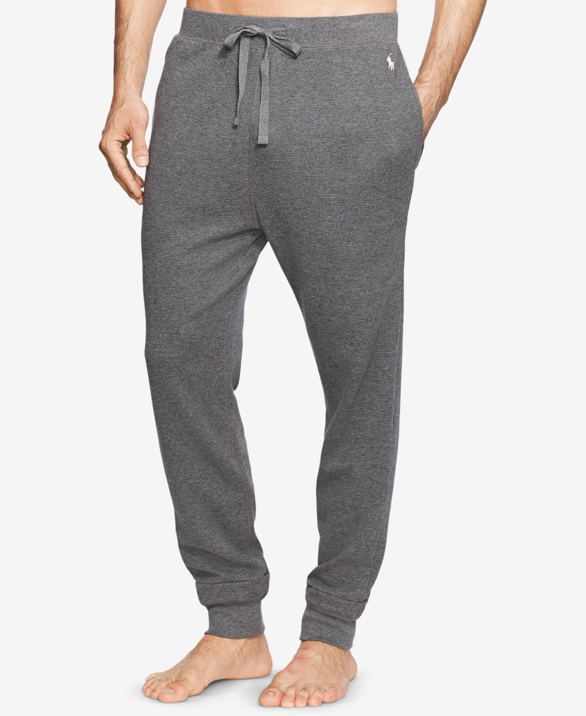 Polo Ralph Lauren Mens Waffle-Knit Sleep Jogger Pants Product Image