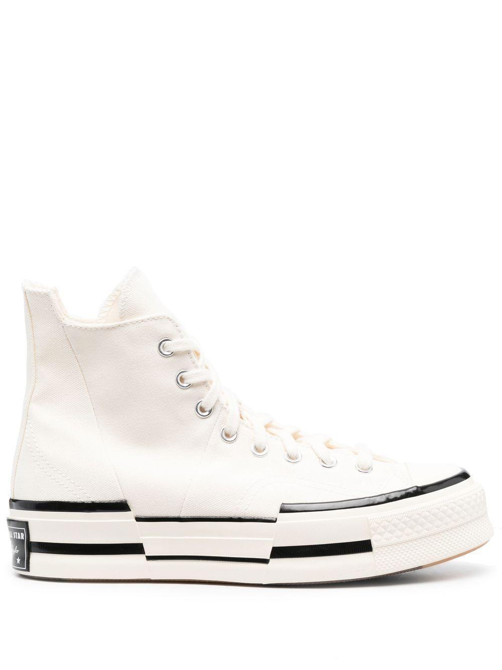 Chuck 70 Plus Egret high-top sneakers product image