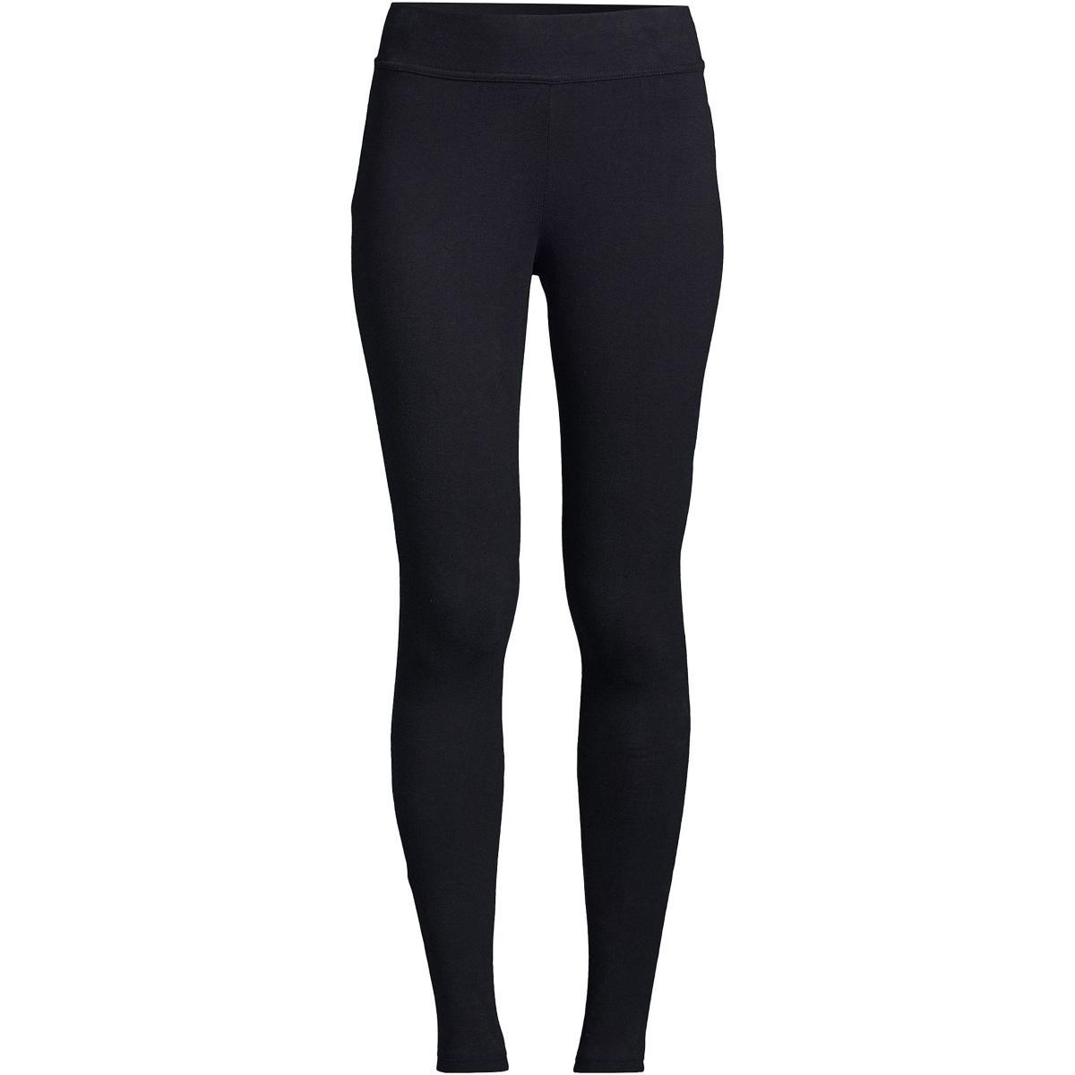 Lands End Womens Starfish Mid Rise Knit Leggings Product Image