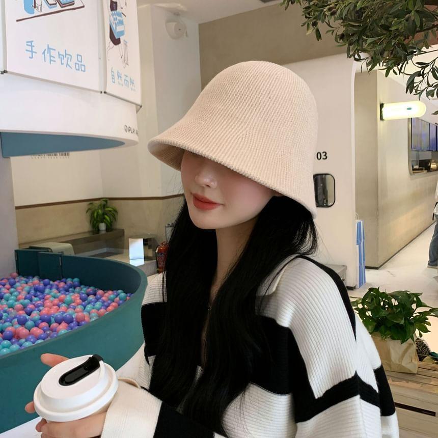 Corduroy Plain Bucket Hat Product Image