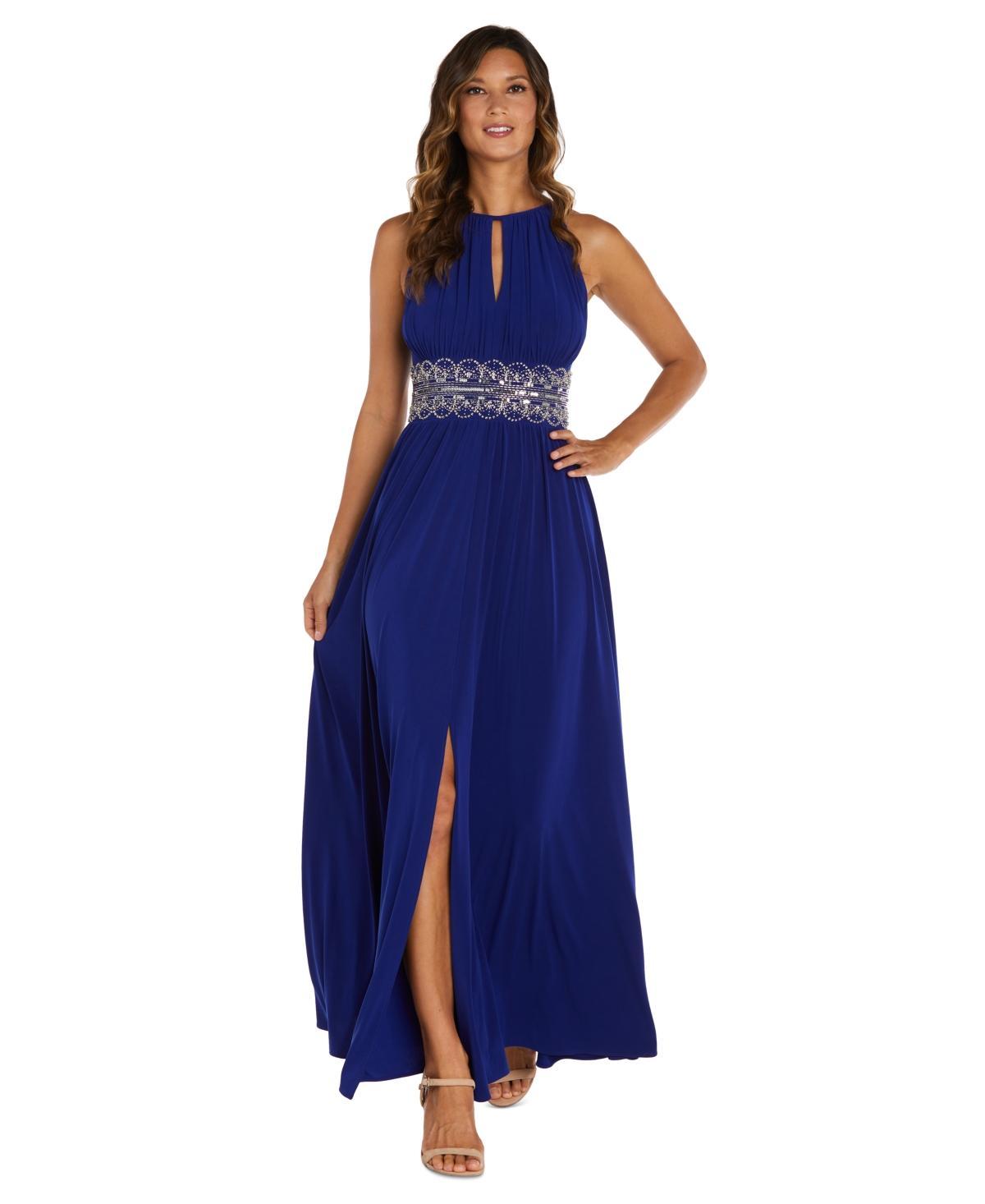 R&M Richards Petite Beaded Gown Product Image