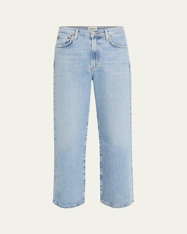 Harper High-Rise Straight-Leg Jeans Product Image