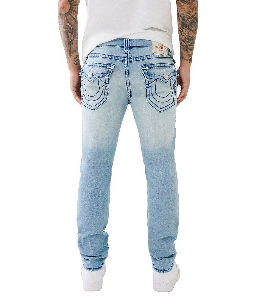 True Religion Rocco Super-T Regular Fit Skinny Leg Comfort Stretch Denim Jeans Product Image