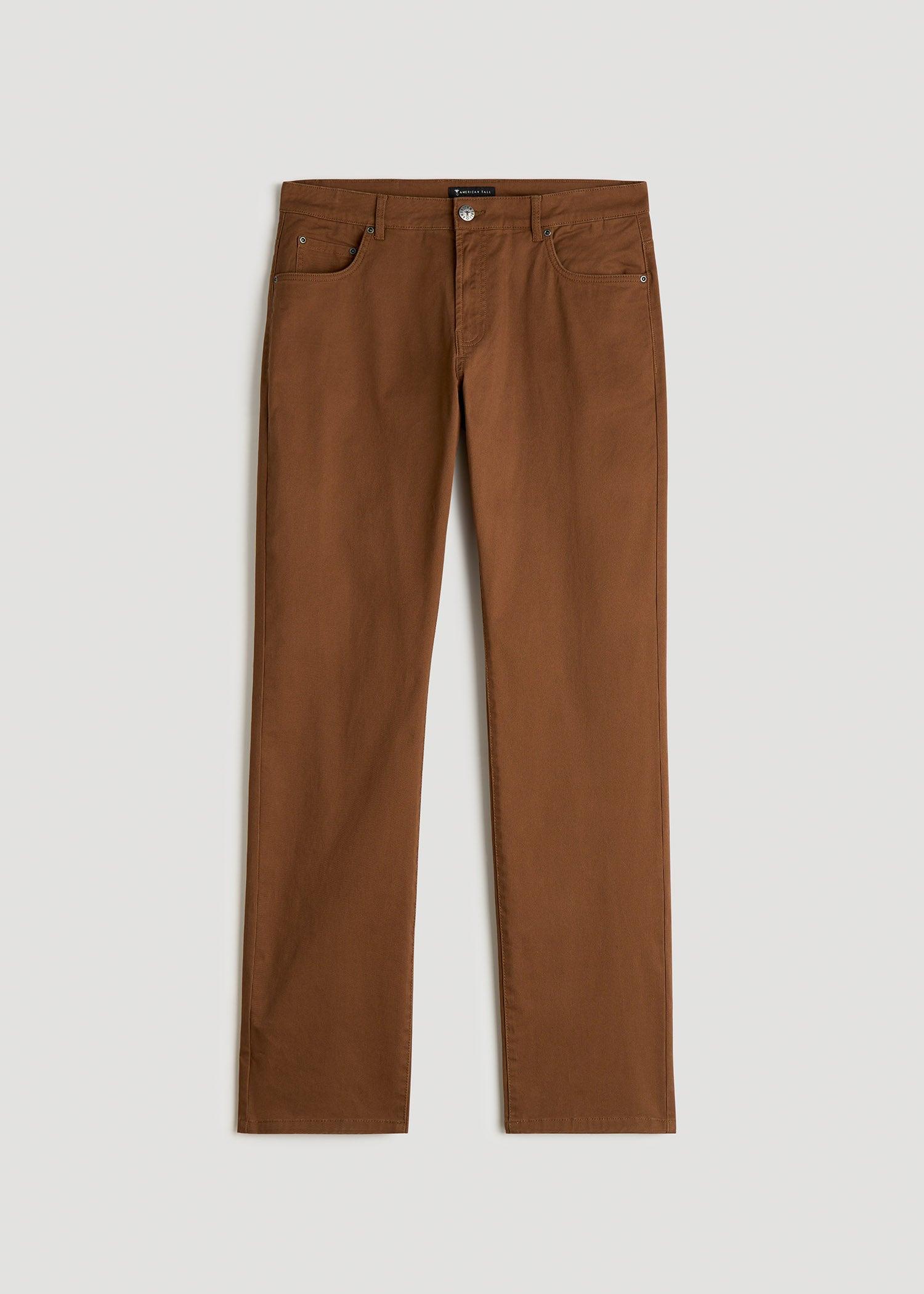 J1 STRAIGHT Leg Five-Pocket Pants for Tall Men in Nutshell Male Product Image