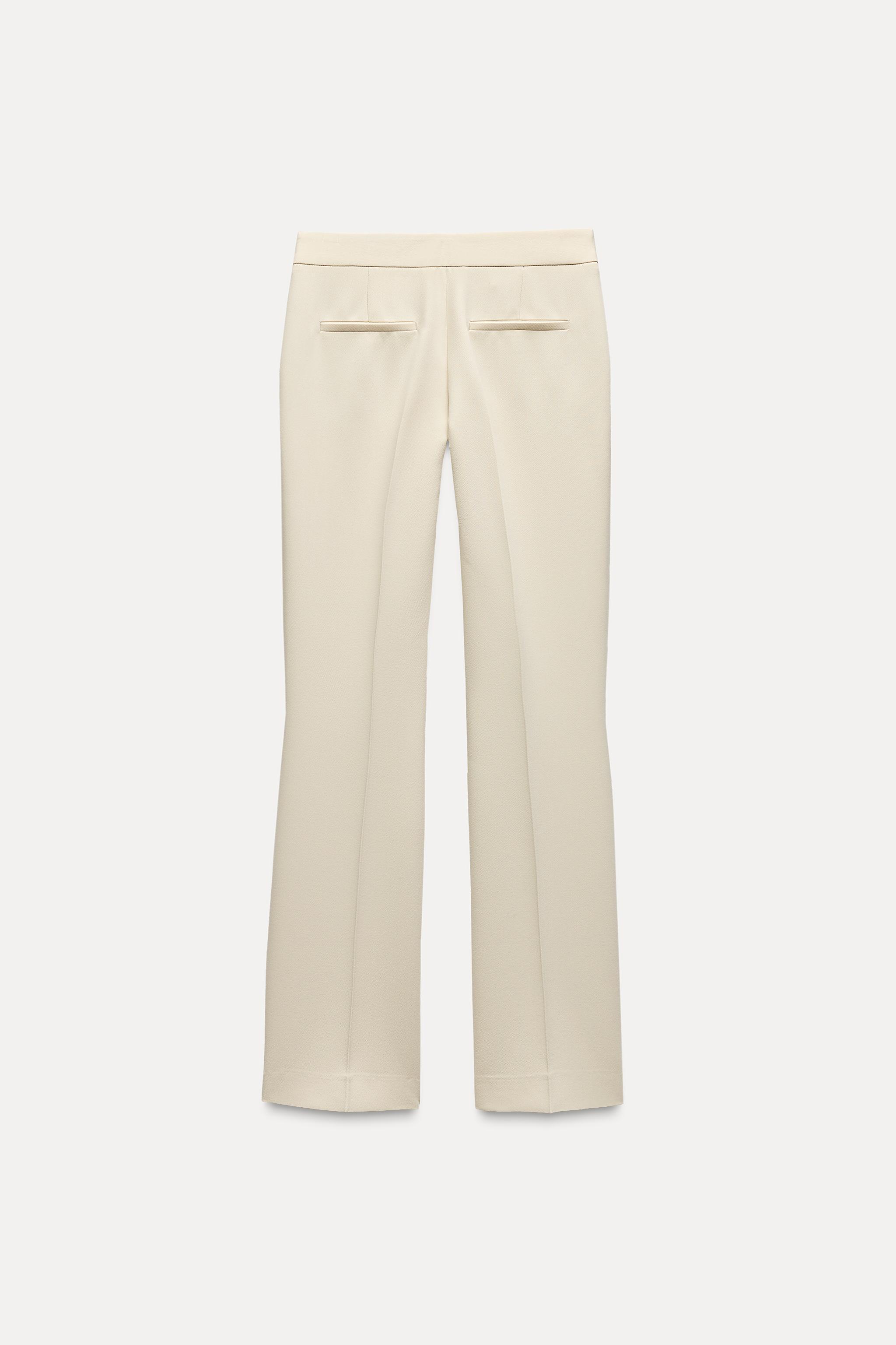 STRAIGHT LEG MID WAIST PANTS Product Image