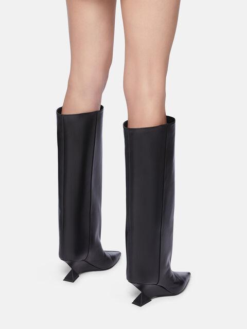 ''Cheope'' black tube boot Product Image