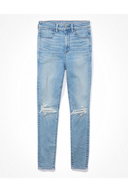 AE Next Level Ripped Super High-Waisted Jegging Women's 18 Short Product Image