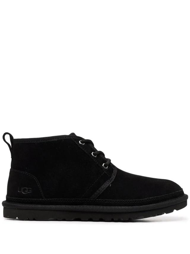 UGG Neumel Lace-up Desert Boots In Black Product Image