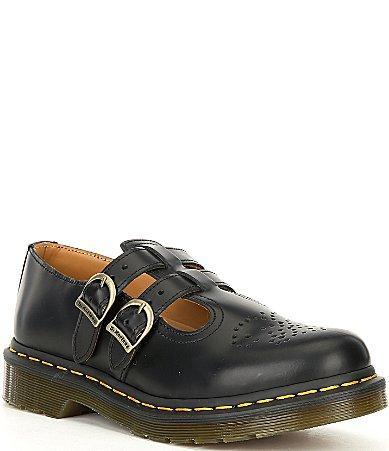 Dr. Martens 8065 Mary Jane Buckle Leather Shoes Product Image