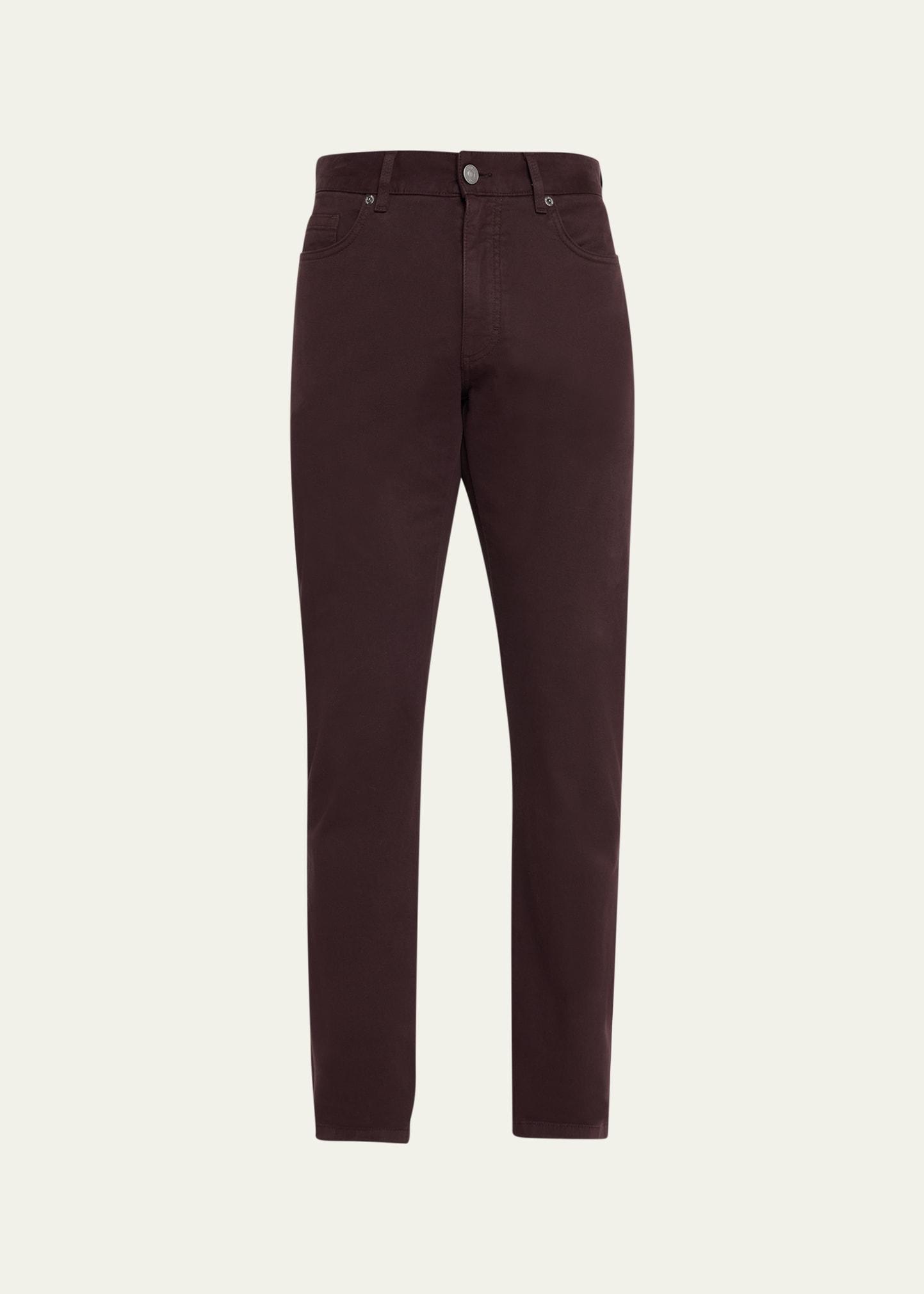 Mens Cotton-Stretch 5-Pocket Pants Product Image