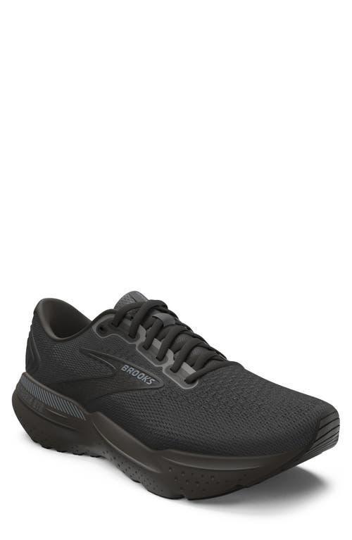 Brooks Glycerin GTS 21 Black/Ebony) Men's Shoes Product Image