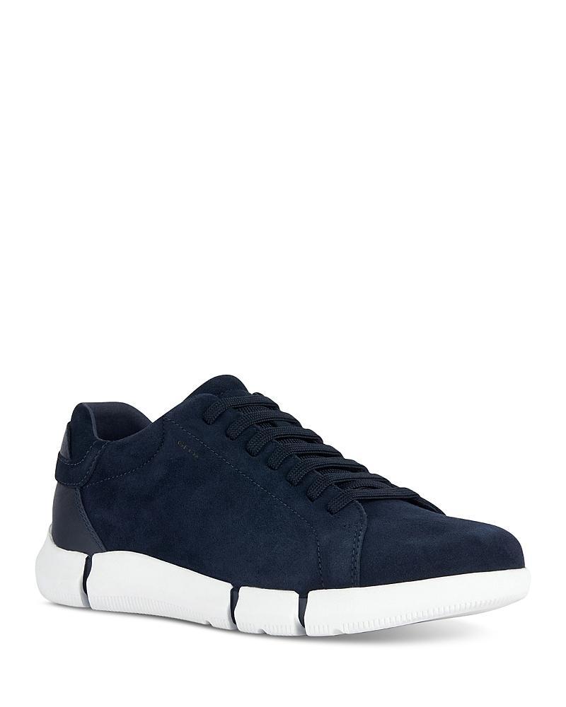 Geox Mens Adacter Suede Low Top Sneakers Product Image