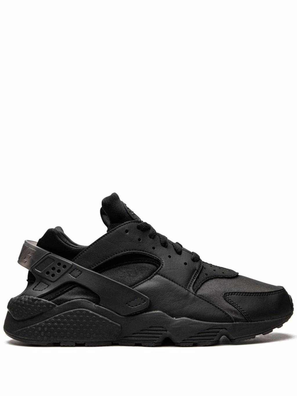 Air Huarache Low-top Sneakers In Black/black/black Product Image