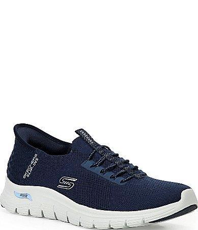 Skechers Womens Slip-Ins Arch Fit Vista Aspiration Sneakers Product Image