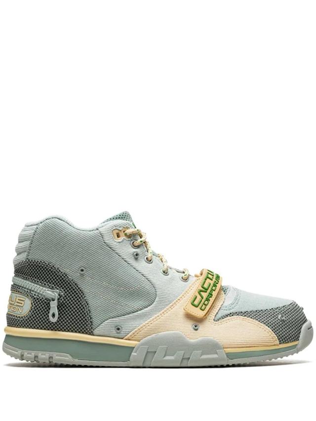 NIKE Gray Travis Scott Edition Air Trainer 1 Sp Sneakers In Grey Product Image