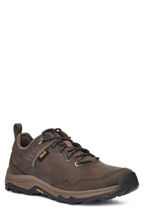 Teva Mens Riva Low Waterproof Boots - Dark Brown/ Product Image