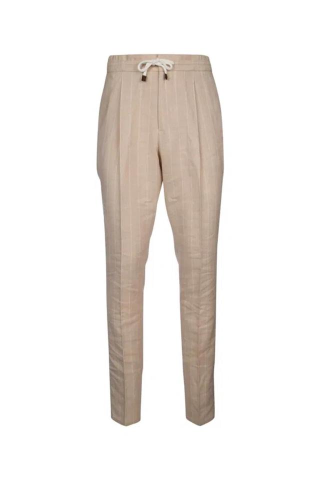 Pants In Beige Product Image