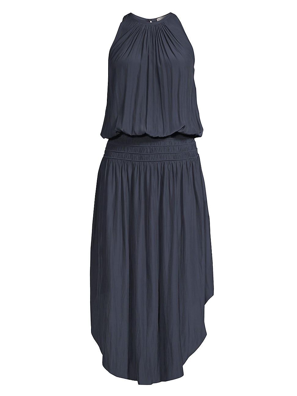 Womens Audrey Blouson Midi-Dress Product Image