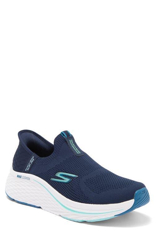 SKECHERS Max Cushioning Elite 2.0 Eternal Hands Free Slip-Ins (Navy/Blue) Women's Shoes Product Image