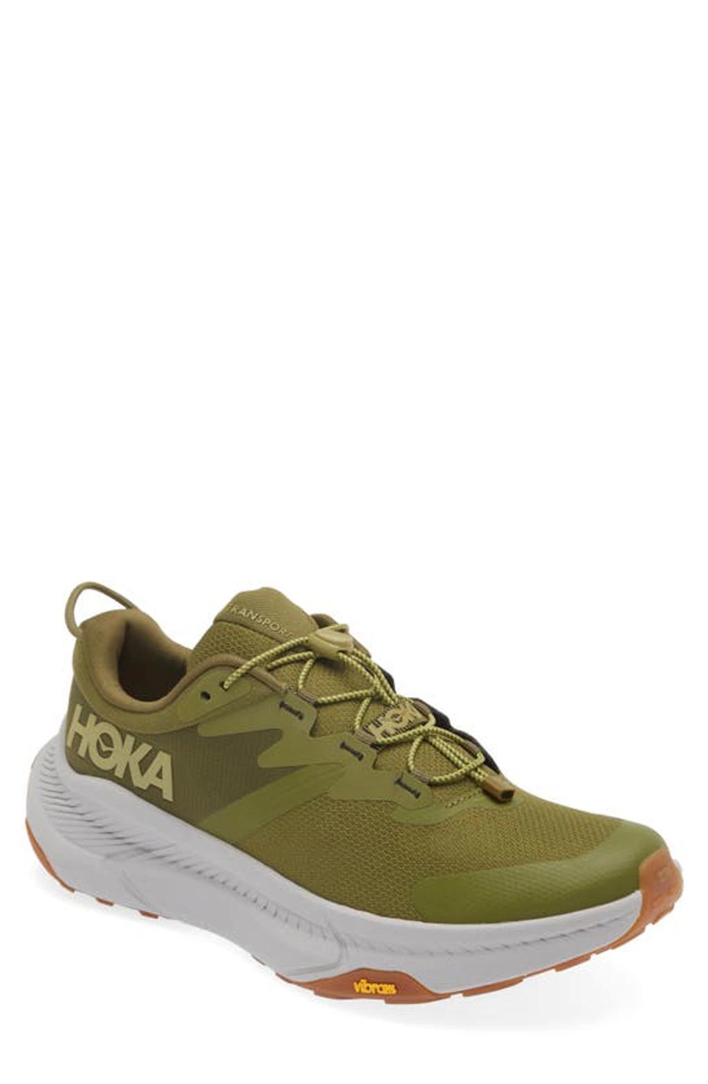 HOKA Transport Running Shoe In Harbor Mist/avocado Product Image