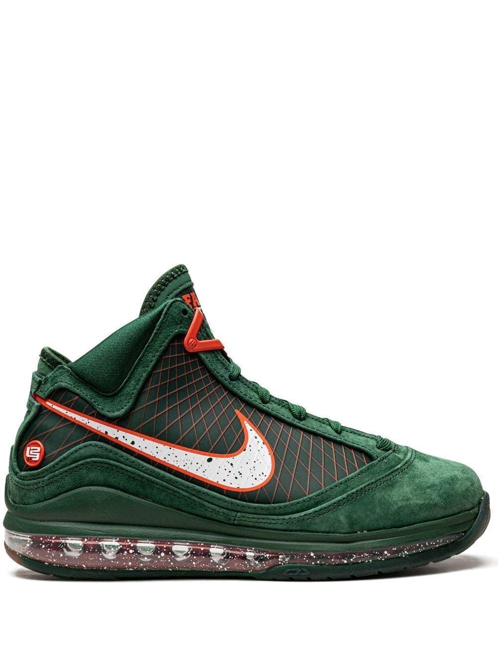 Lebron 7 "famu" Sneakers In Green Product Image