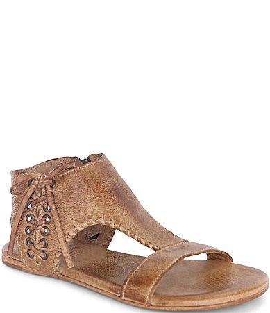 Bed Stu Nina Handwoven Leather Flat Sandals Product Image