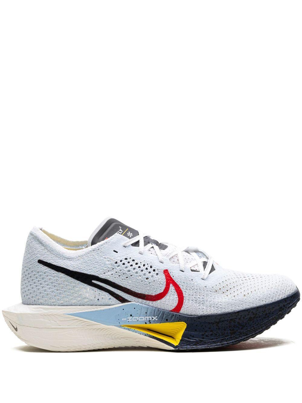 NIKE Zoomx Vaporfly Next% 3 Fk "pure Platinum" Sneakers In White Product Image