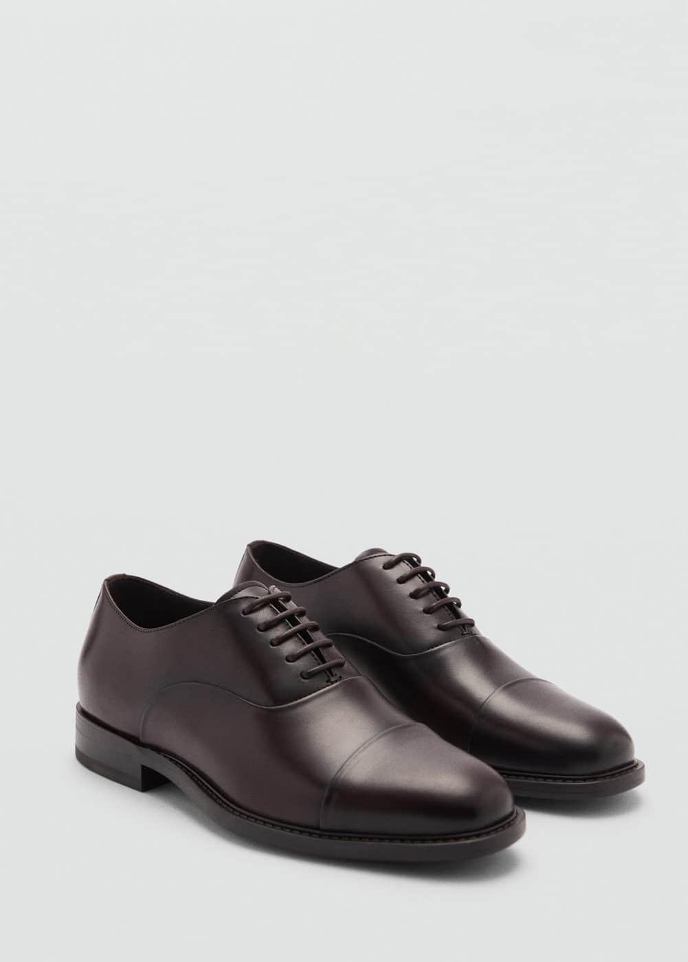 MANGO MAN suit shoes leatherMen Product Image