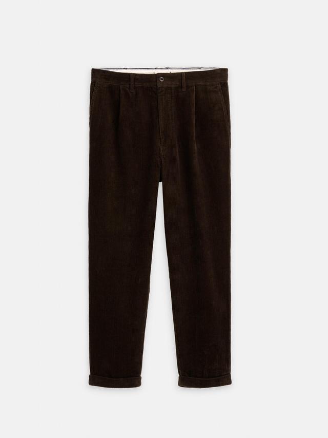 Standard Pleated Pant in Corduroy Male Product Image