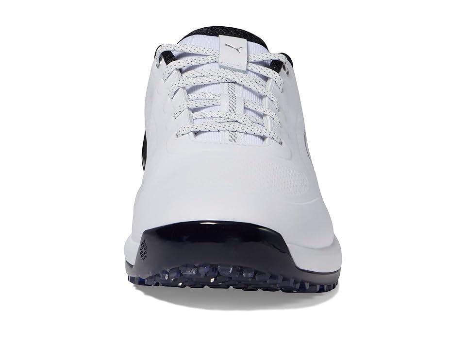 PUMA Golf Alphacat Nitro (Puma White/Puma Black/Gum) Men's Shoes Product Image