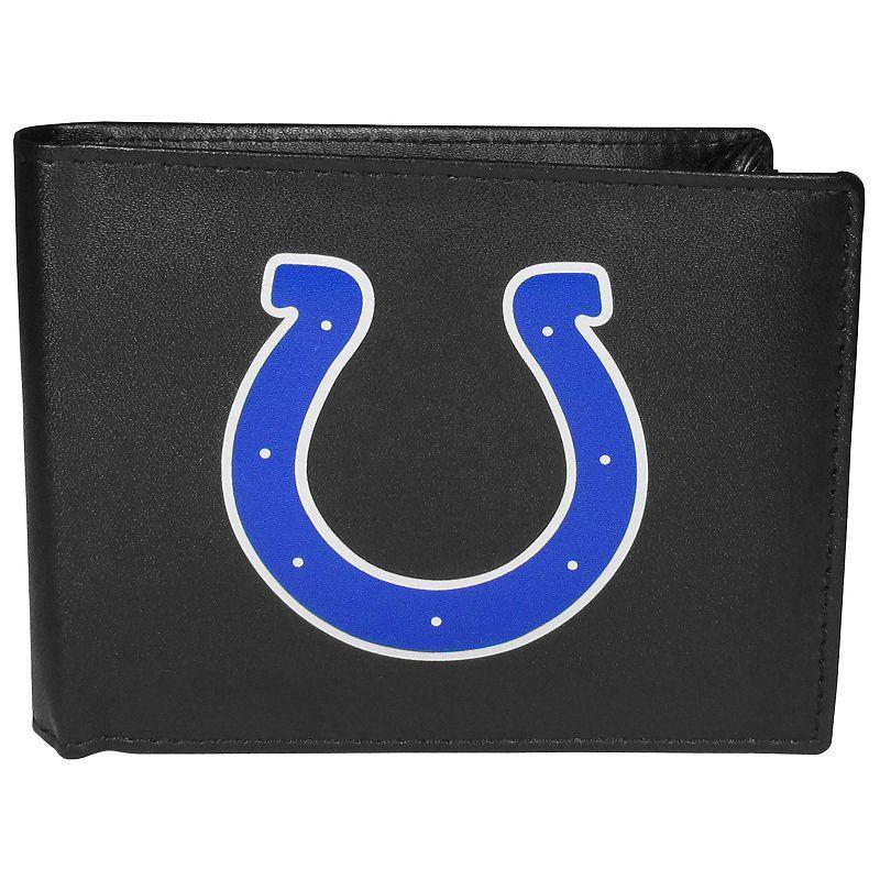 Mens Indianapolis Colts Leather Bi-Fold Wallet Product Image