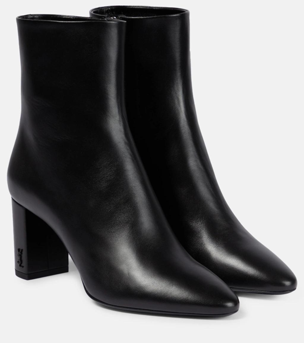 Lou Leather Ankle Boots In Black Product Image