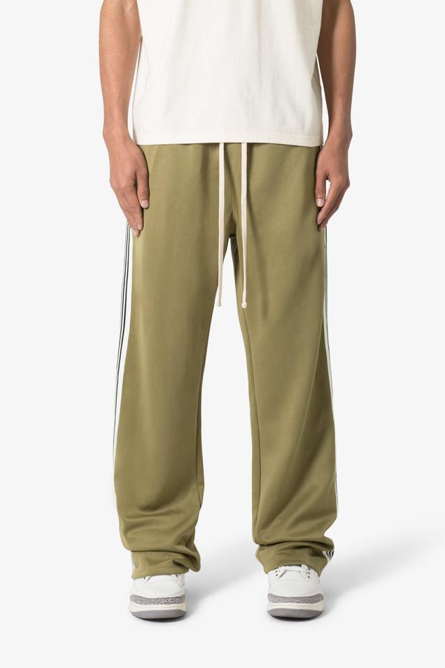 Tricot Side Stripe Pants - Olive Product Image