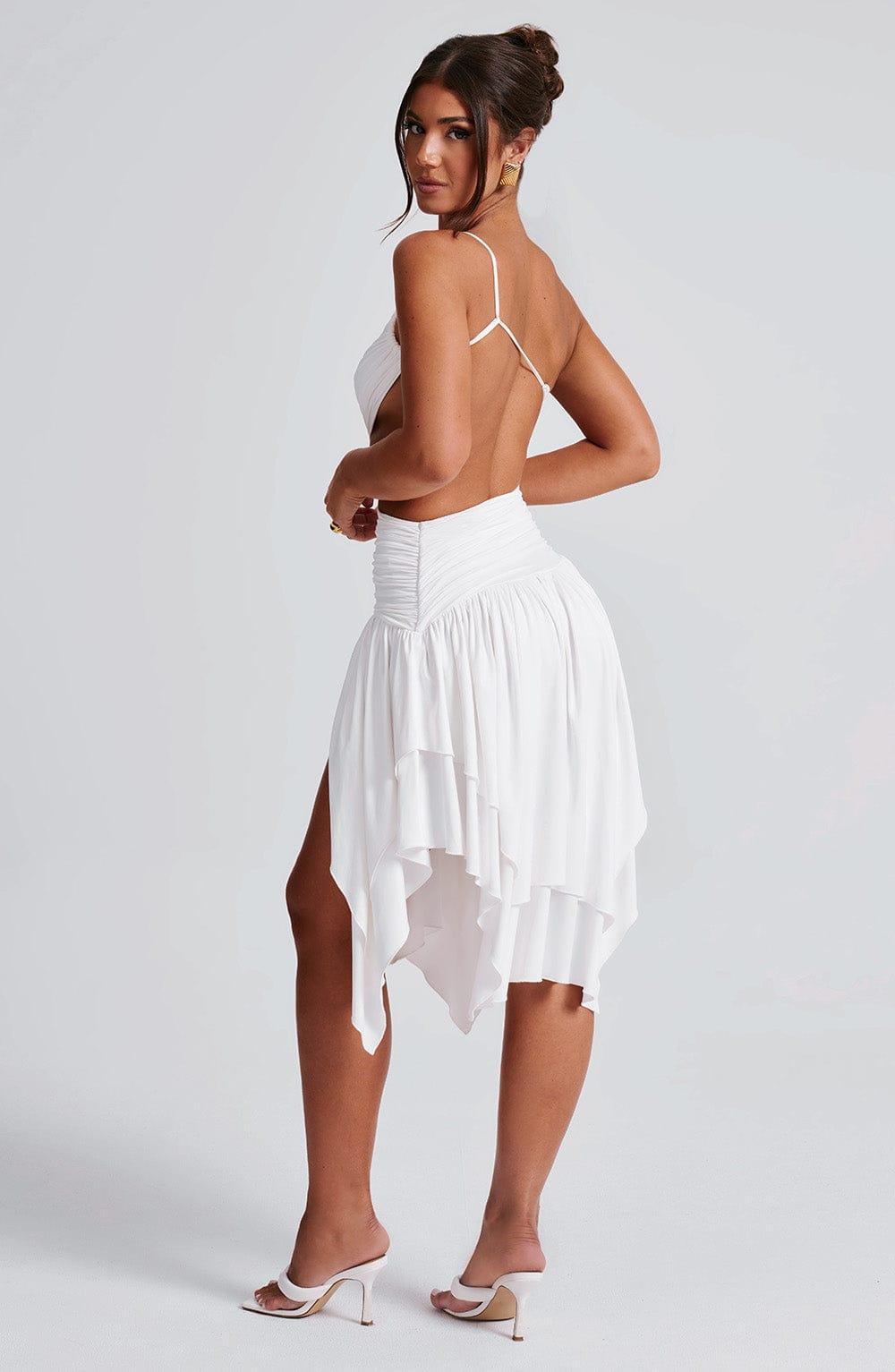 Emeline Midi Dress - White Product Image