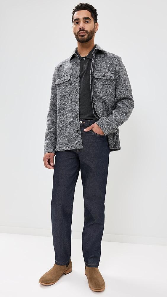 Taylor Stitch Connor Boucle Overshirt | Shopbop Product Image