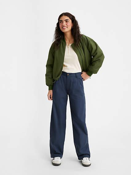 Levi's Rise Pleated Baggy Trouser Pants - Women's Product Image