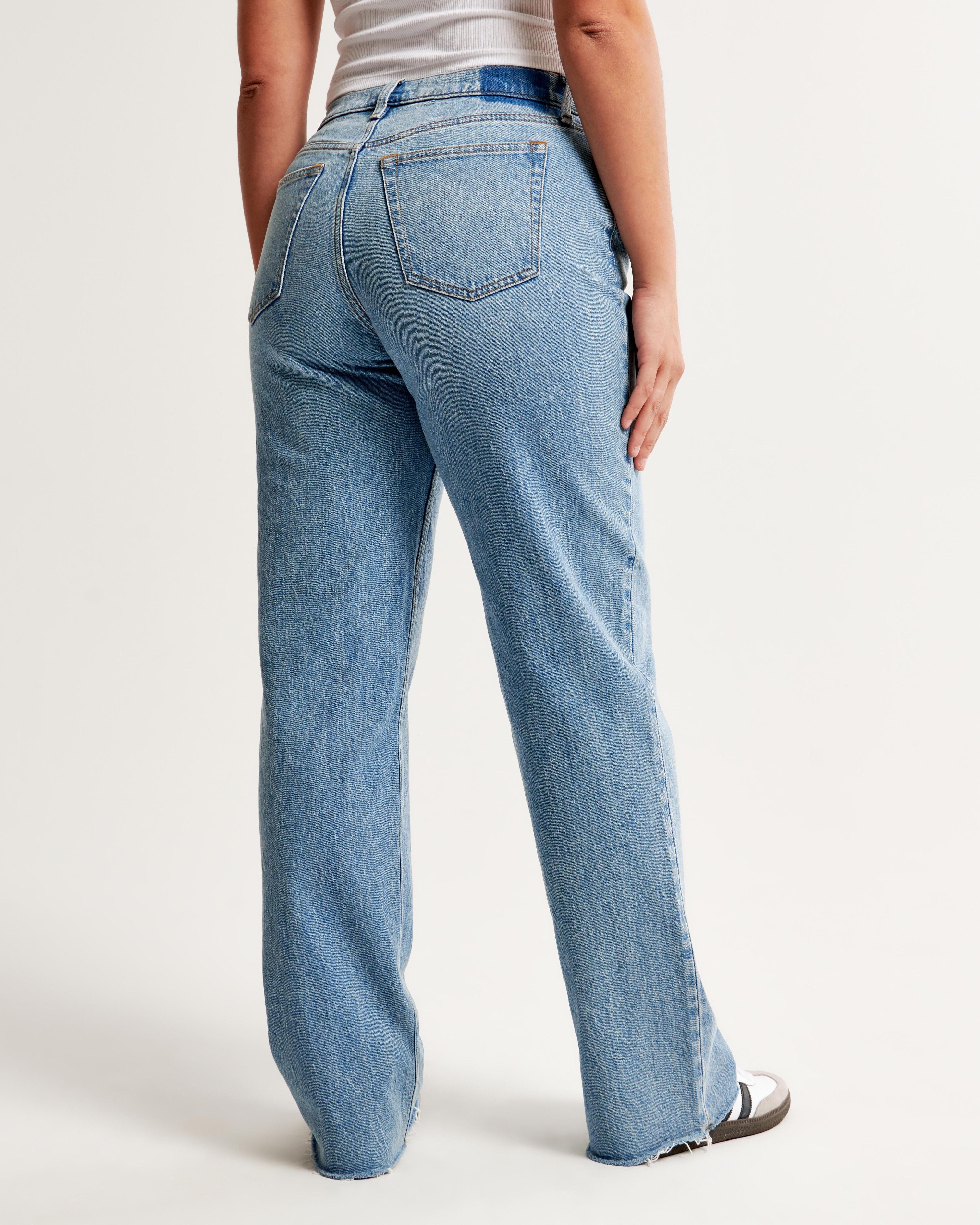 Curve Love Low Rise Baggy Jean Product Image