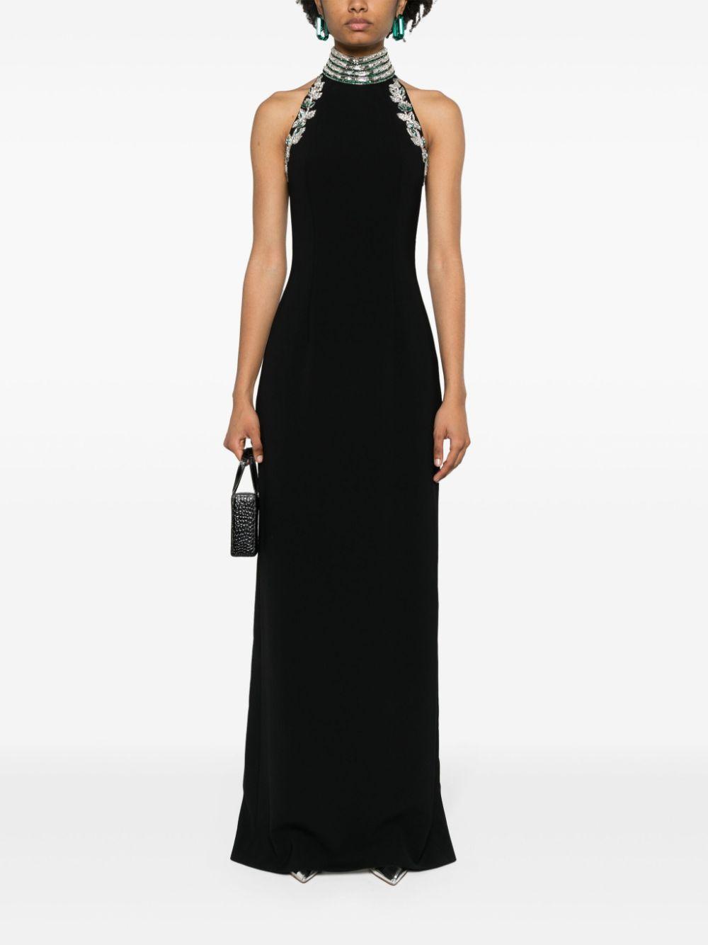 crystal-embellished maxi dress Product Image