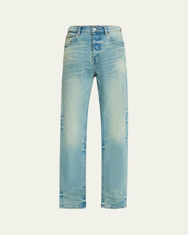 Mens Vintage Dirty Straight-Leg Jeans Product Image